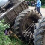 В Сенненским районе погиб тракторист