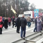 На Волыни третий день перекрывают трассу «Киев-Ковель-Ягодин»